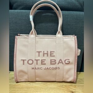 Marc Jacobs Blush Pink Logo Tote